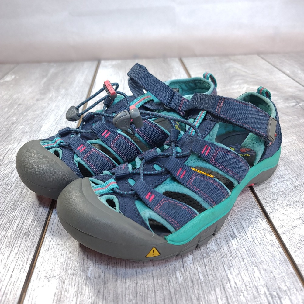 Keen Newport H2 Sandals Mens 6 Blue Teal Waterproof Hiking Outdoor 1012316